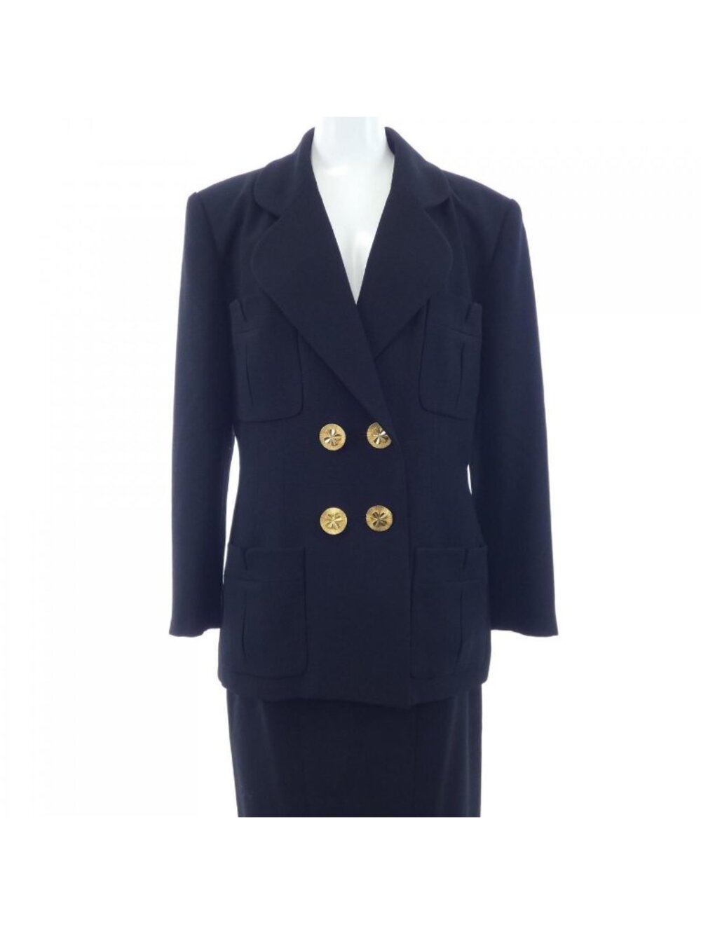Chanel Vintage Suit Black